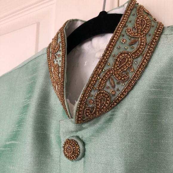 Men’s Silk Sherwani - Picture 7 of 9